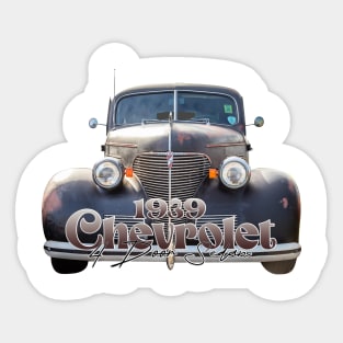1939 Chevrolet 4 Door Sedan Sticker